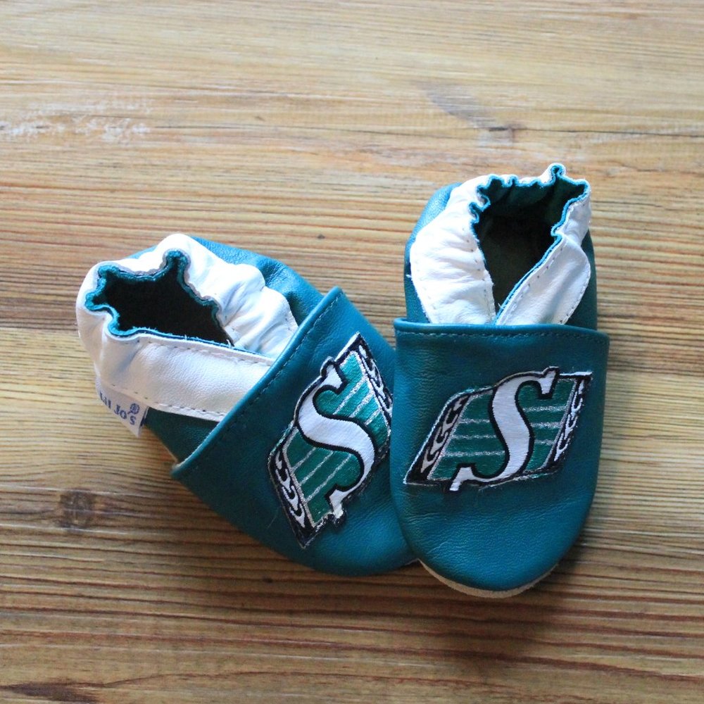 Saskatchewan Roughriders Infant Slippers